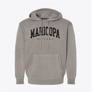 Maricopa Arizona Urban Vibe Pigment-Dyed Hoodie