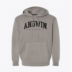 Angwin California Urban Vibe Pigment-Dyed Hoodie