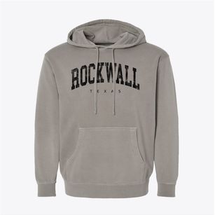 Rockwall Texas Urban Vibe Pigment-Dyed Hoodie