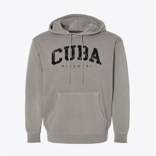 Cuba Missouri Urban Vibe Pigment-Dyed Hoodie