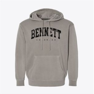 Bennett Colorado Urban Vibe Pigment-Dyed Hoodie