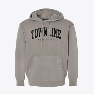 Town Line New York Urban Vibe Pigment-Dyed Hoodie