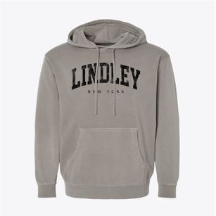 Lindley New York Urban Vibe Pigment-Dyed Hoodie