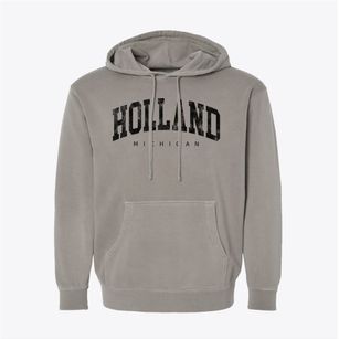 Holland Michigan Urban Vibe Pigment-Dyed Hoodie