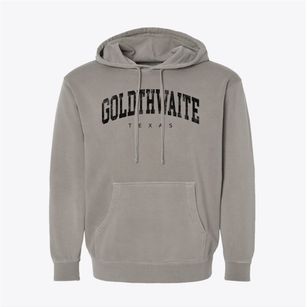 Goldthwaite Texas Urban Vibe Pigment-Dyed Hoodie