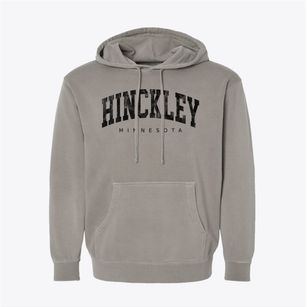 Hinckley Minnesota Urban Vibe Pigment-Dyed Hoodie