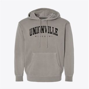 Unionville Missouri Urban Vibe Pigment-Dyed Hoodie