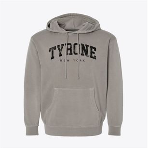 Tyrone New York Urban Vibe Pigment-Dyed Hoodie