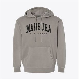 Mansura Louisiana Urban Vibe Pigment-Dyed Hoodie