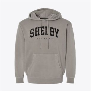 Shelby Alabama Urban Vibe Pigment-Dyed Hoodie