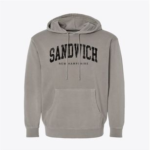 Sandwich New Hampshire Urban Vibe Pigment-Dyed Hoodie