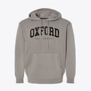 Oxford New Jersey Urban Vibe Pigment-Dyed Hoodie
