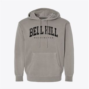 Bell Hill Washington Urban Vibe Pigment-Dyed Hoodie