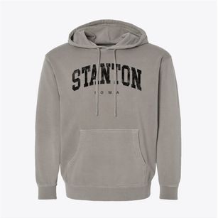 Stanton Iowa Urban Vibe Pigment-Dyed Hoodie