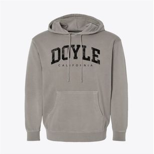 Doyle California Urban Vibe Pigment-Dyed Hoodie