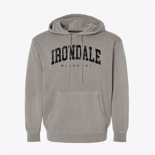 Irondale Missouri Urban Vibe Pigment-Dyed Hoodie
