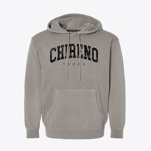 Chireno Texas Urban Vibe Pigment-Dyed Hoodie