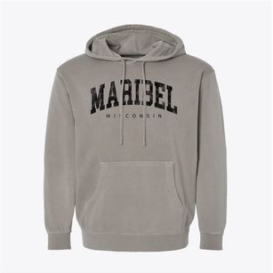 Maribel Wisconsin Urban Vibe Pigment-Dyed Hoodie