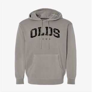 Olds Iowa Urban Vibe Pigment-Dyed Hoodie