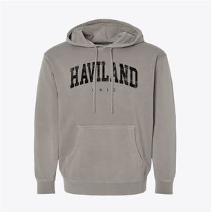 Haviland Ohio Urban Vibe Pigment-Dyed Hoodie