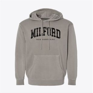 Milford New Hampshire Urban Vibe Pigment-Dyed Hoodie