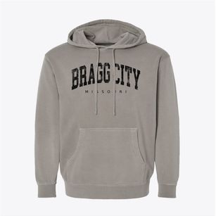 Bragg City Missouri Urban Vibe Pigment-Dyed Hoodie