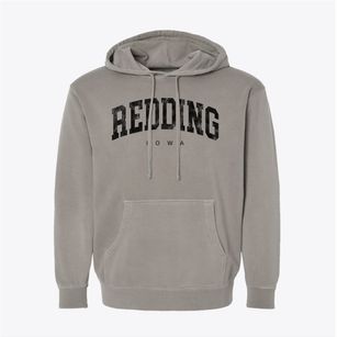 Redding Iowa Urban Vibe Pigment-Dyed Hoodie