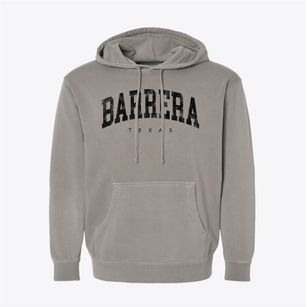 Barrera Texas Urban Vibe Pigment-Dyed Hoodie
