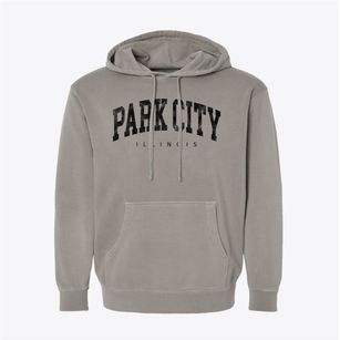 Park City Illinois Urban Vibe Pigment-Dyed Hoodie