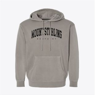 Mount Sterling Kentucky Urban Vibe Pigment-Dyed Hoodie