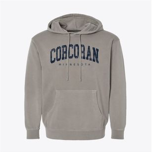 Corcoran Minnesota Urban Vibe Pigment-Dyed Hoodie