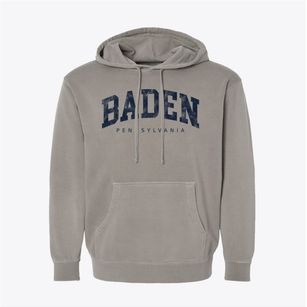 Baden Pennsylvania Urban Vibe Pigment-Dyed Hoodie