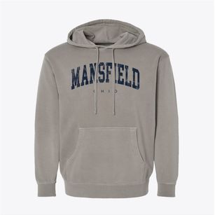 Mansfield Ohio Urban Vibe Pigment-Dyed Hoodie