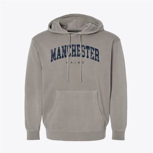 Manchester Maine Urban Vibe Pigment-Dyed Hoodie