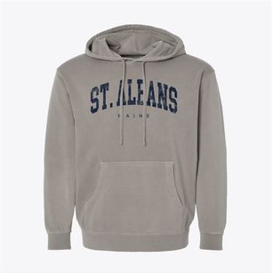 St. Albans Maine Urban Vibe Pigment-Dyed Hoodie