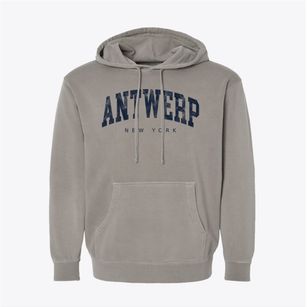 Antwerp New York Urban Vibe Pigment-Dyed Hoodie