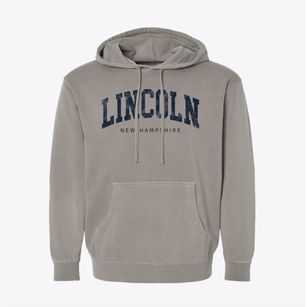 Lincoln New Hampshire Urban Vibe Pigment-Dyed Hoodie