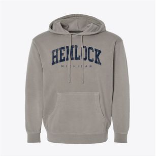Hemlock Michigan Urban Vibe Pigment-Dyed Hoodie