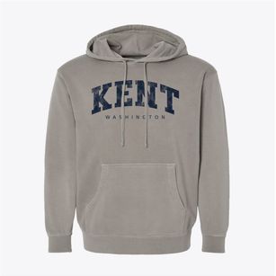 Kent Washington Urban Vibe Pigment-Dyed Hoodie