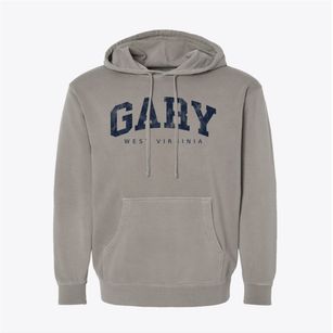 Gary West Virginia Urban Vibe Pigment-Dyed Hoodie