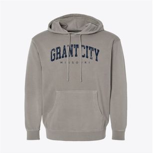 Grant City Missouri Urban Vibe Pigment-Dyed Hoodie