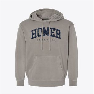 Homer Nebraska Urban Vibe Pigment-Dyed Hoodie