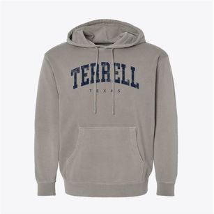 Terrell Texas Urban Vibe Pigment-Dyed Hoodie