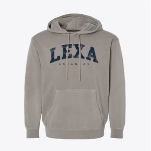 Lexa Arkansas Urban Vibe Pigment-Dyed Hoodie