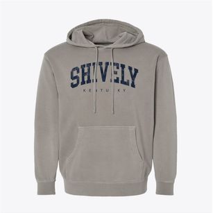 Shively Kentucky Urban Vibe Pigment-Dyed Hoodie