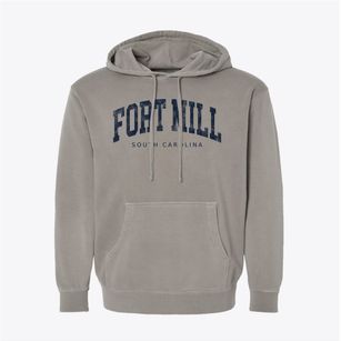 Fort Mill South Carolina Urban Vibe Pigment-Dyed Hoodie