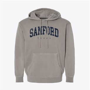 Sanford Texas Urban Vibe Pigment-Dyed Hoodie