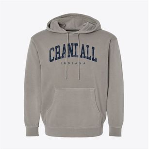 Crandall Indiana Urban Vibe Pigment-Dyed Hoodie