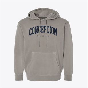 Concepcion Texas Urban Vibe Pigment-Dyed Hoodie