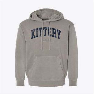 Kittery Maine Urban Vibe Pigment-Dyed Hoodie